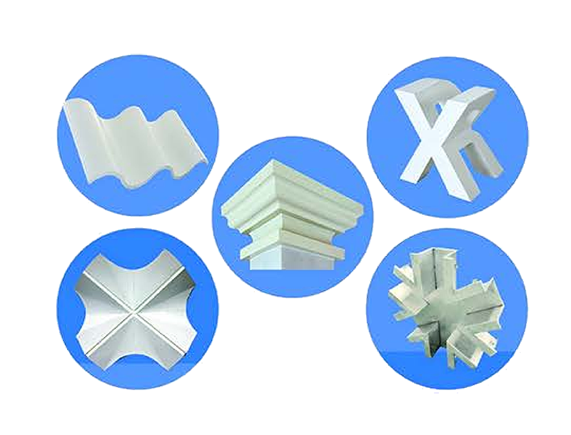 Aluminum profile plate