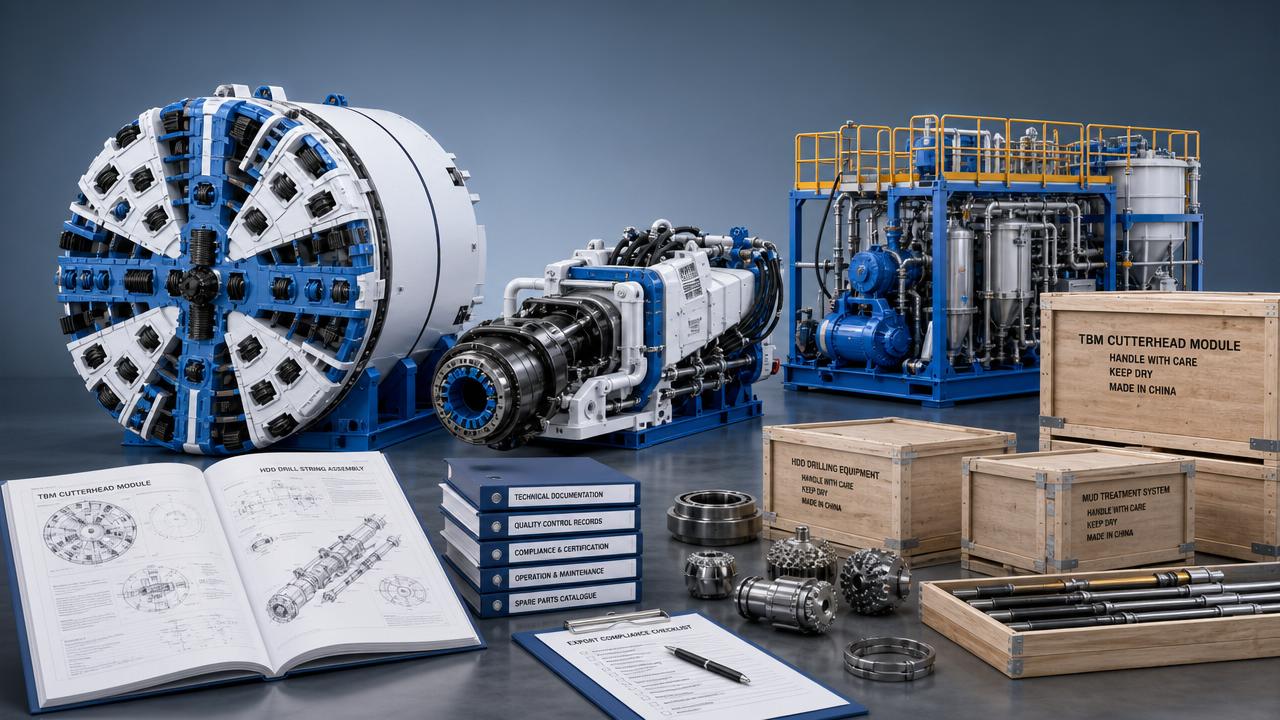 Export Readiness Checklist for Tunneling Equipment Brands