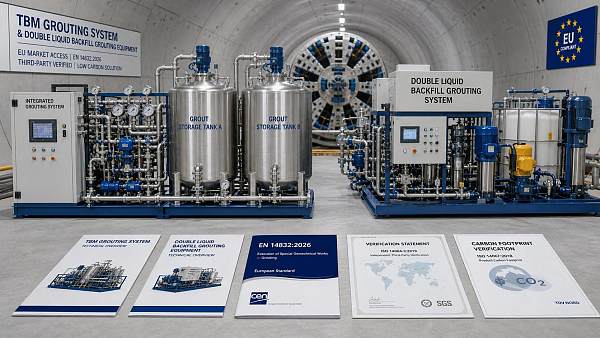 EU Rule Takes Effect July 1 for TBM Grouting Systems