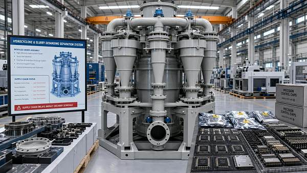 Slurry Desanding Lead Times Stretch to 32 Weeks