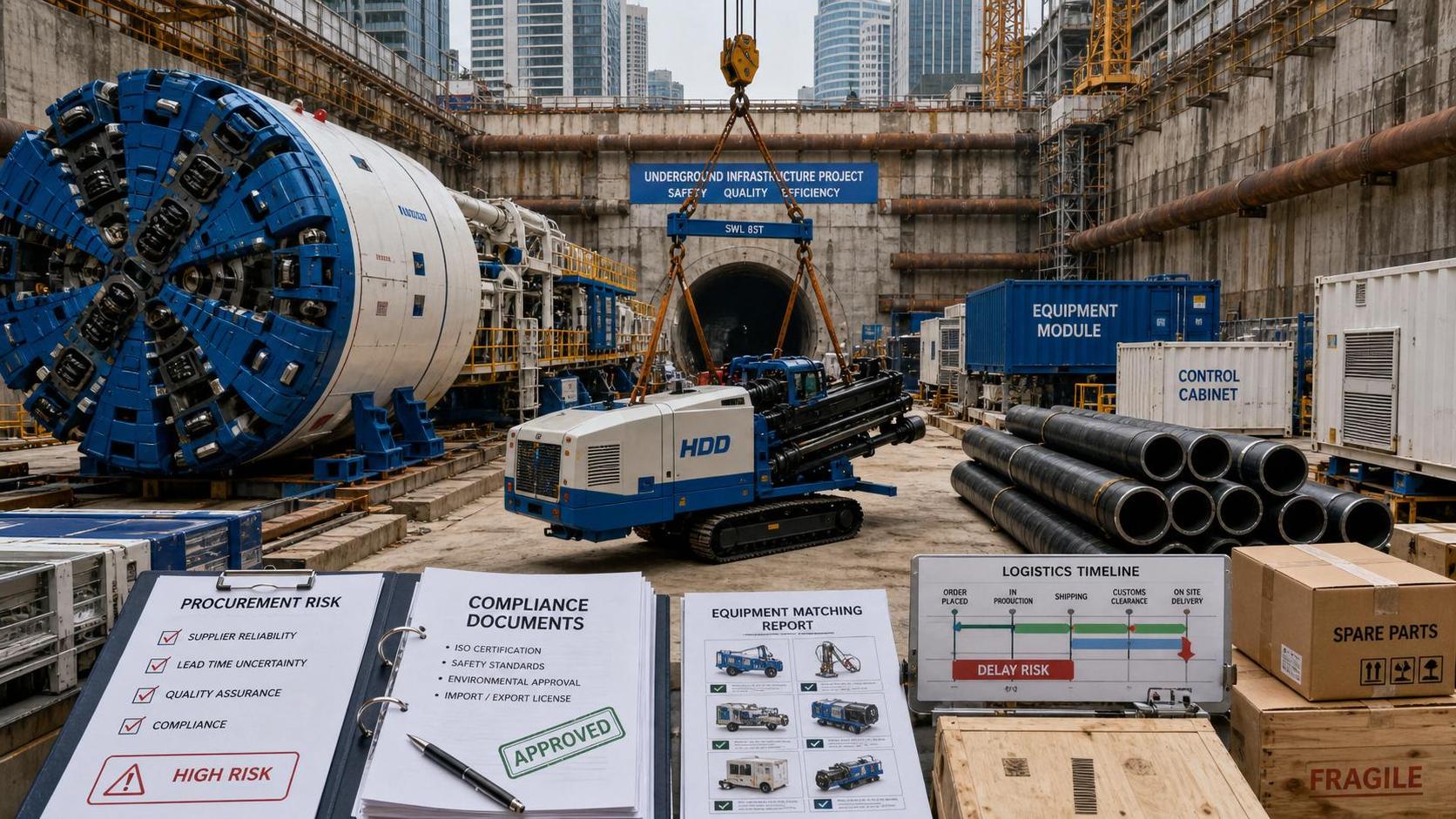 Underground Infrastructure Procurement: Cost Risks That Delay Projects