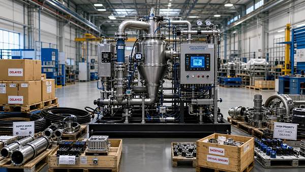 Slurry Desanding Lead Times Stretch to 32 Weeks