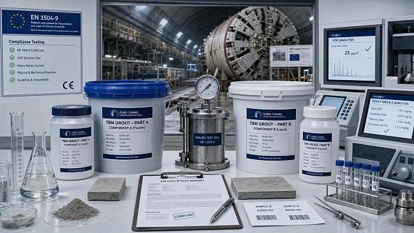 EU Rule Takes Effect for TBM Backfill Grouting Tests