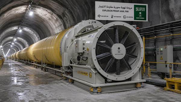 Explosion-Proof Tunnel Fans in Saudi Arabia: How to Compare Safety and Airflow