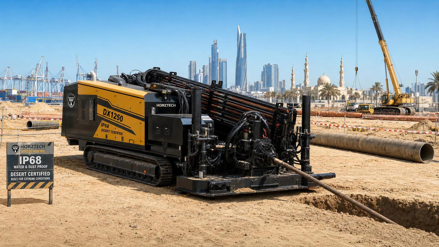 Heavy-duty HDD Rig Orders Rise 37% as Middle East Specs Tighten