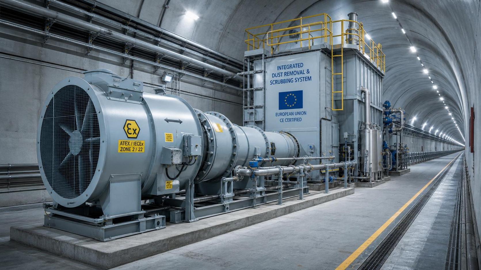 EU Rule Takes Effect on Tunnel Axial Fan Explosion Certification