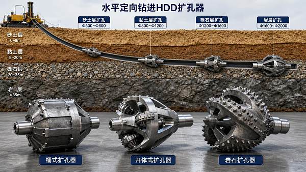 How to Choose Drill Reamers for HDD by Ground Type and Bore Size