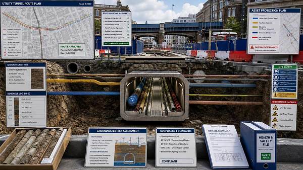 Utility Tunneling in the United Kingdom: Key Planning Risks and Compliance Checks
