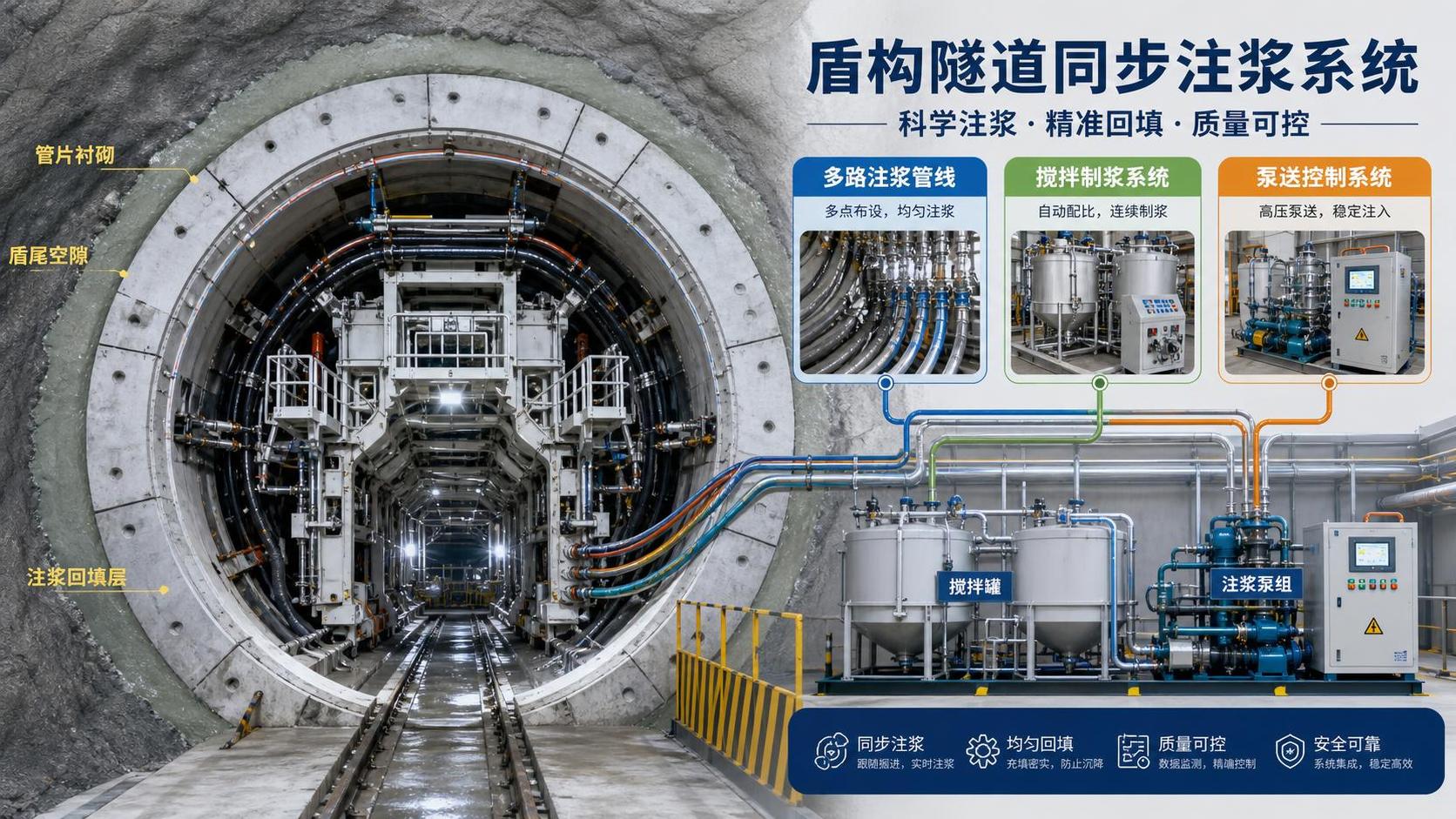 How to Evaluate Synchronous Grouting Systems for Tunnel Backfill Quality
