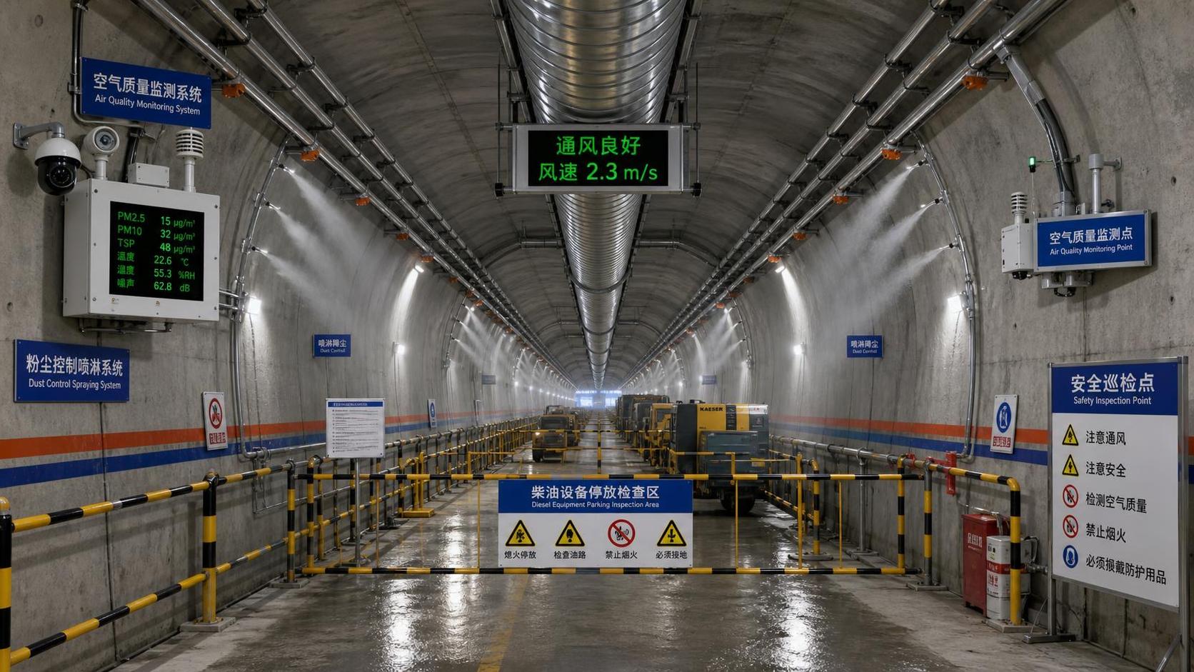 OSHA Requirements for Underground Worker Safety in Tunnel Ventilation and Dust Control