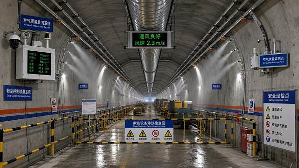 OSHA Requirements for Underground Worker Safety in Tunnel Ventilation and Dust Control