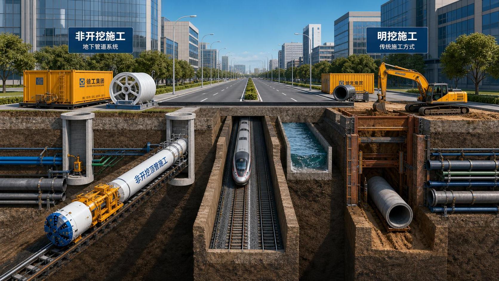 When do trenchless pipeline systems make sense over open-cut construction