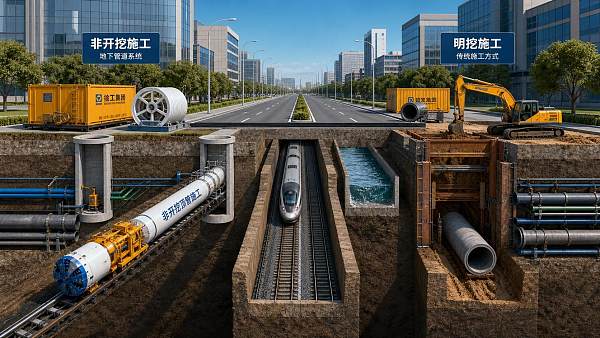 When do trenchless pipeline systems make sense over open-cut construction