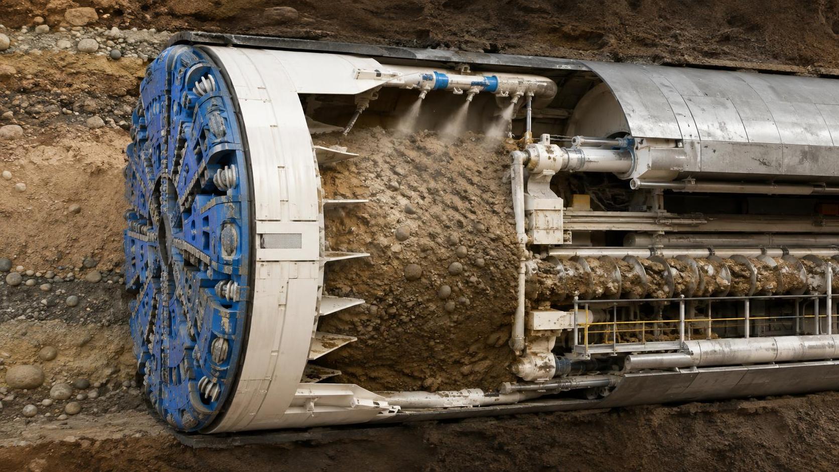 How EPB muck conditioning foam improves face stability in mixed ground