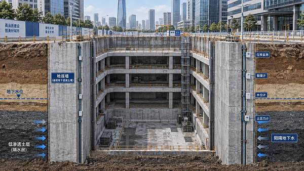 When diaphragm wall systems for basements reduce excavation risk