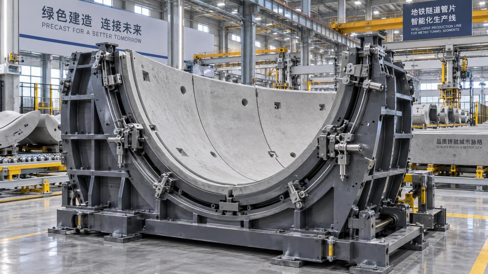 How mold stiffness affects dimensional accuracy in metro tunnel segments