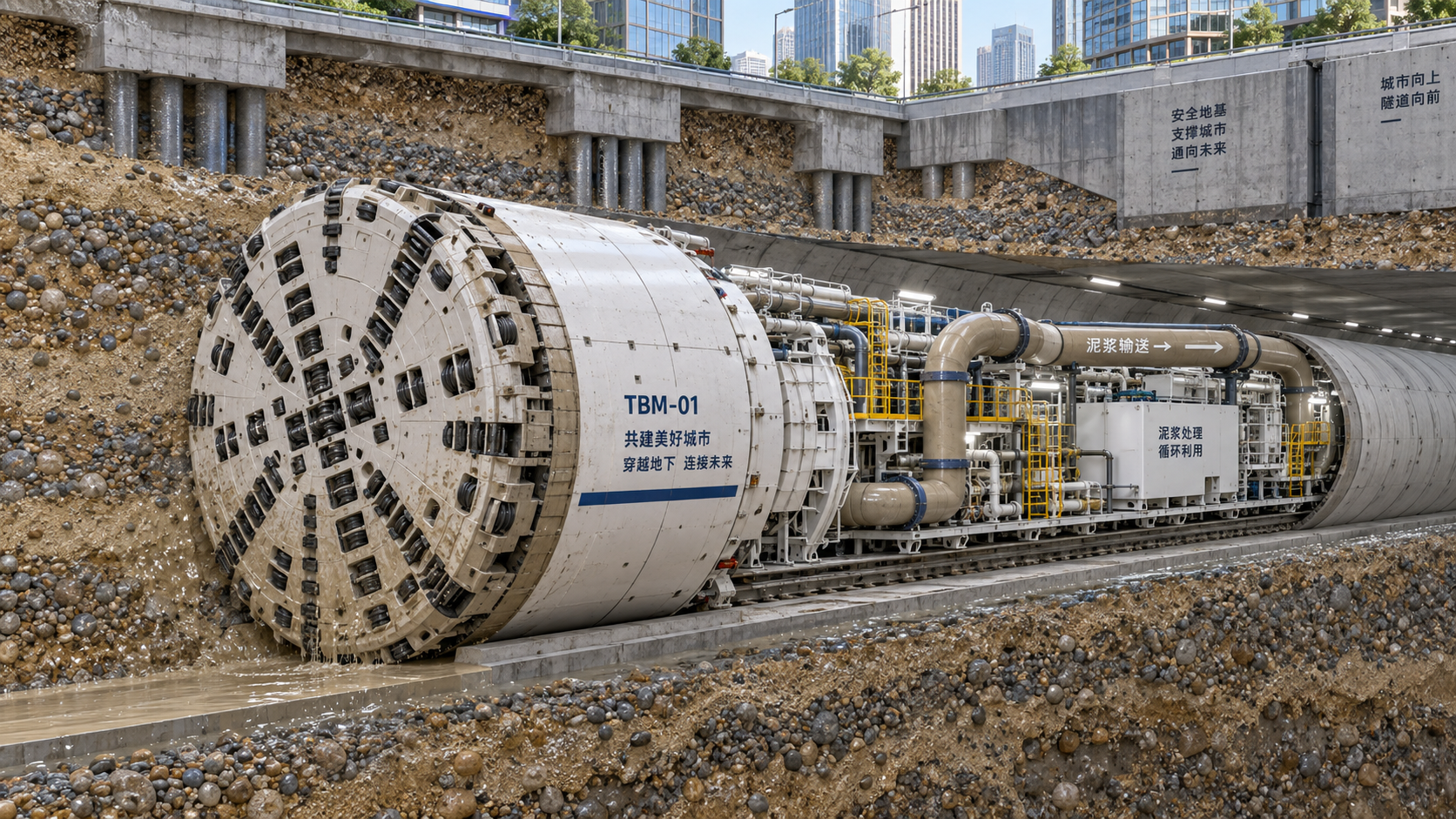 When do slurry TBMs make sense for urban underground excavation?