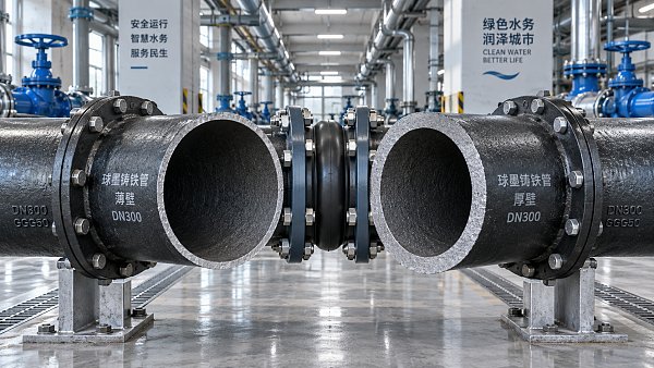K7 vs K9 Ductile Iron Pipe: Comparing Pressure Class and Wall Thickness