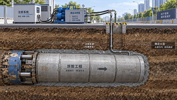 Slurry Backfilling in Pipe Jacking: How It Controls Ground Loss and Surface Settlement