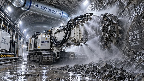 Selecting Tunnelling Dust Suppression Systems for High-Dust Excavation Faces