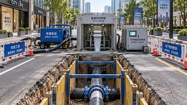 Trenchless vs open cut pipeline repair in congested urban streets