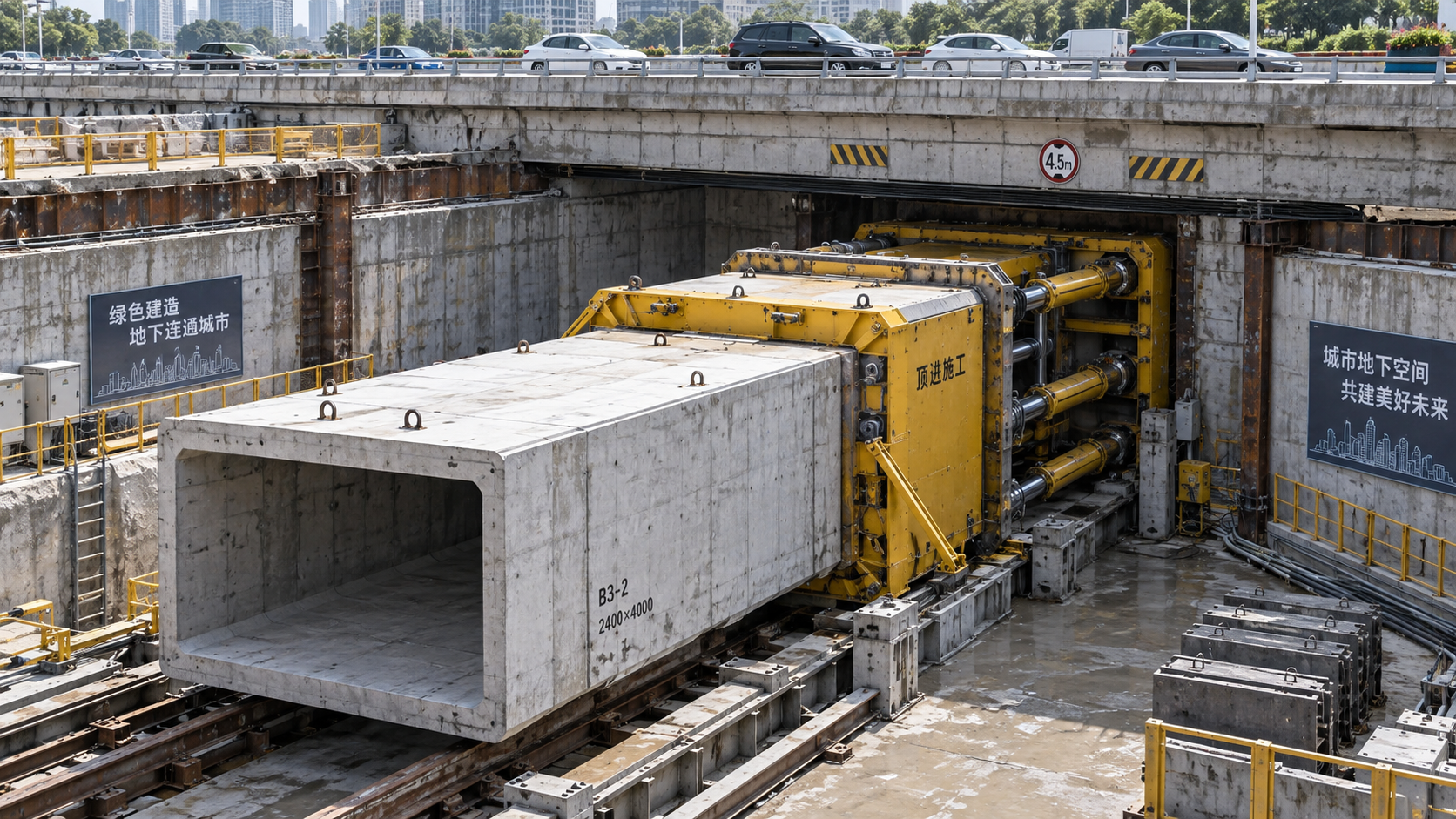 When to use rectangular trenchless tunneling systems for underpasses