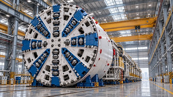 China’s Largest-Diameter Domestic TBM, China Railway No. 1659, Rolls Out in Hangzhou