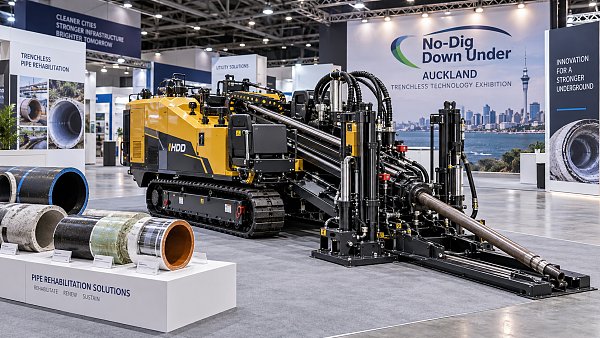 International No-Dig Auckland Opens as New Zealand’s Largest Trenchless Trade Show