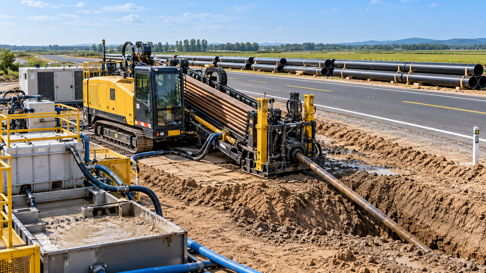 When is HDD suitable as trenchless technology for utilities?