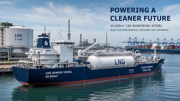 CIMC ENRIC Wins LNG Bunkering Vessel Order