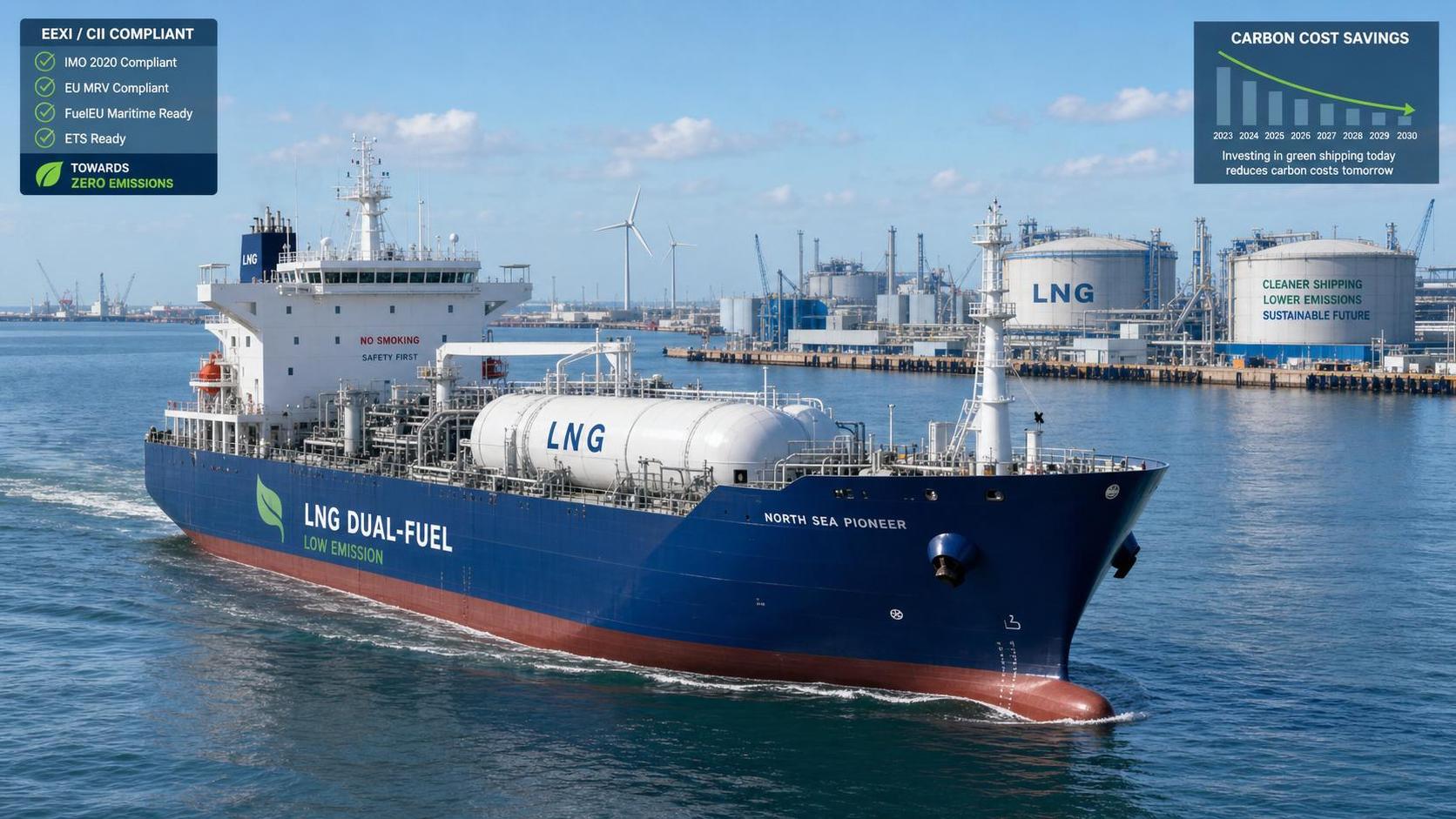 FuelEU Maritime Expands LNG Carbon Costs in 2026
