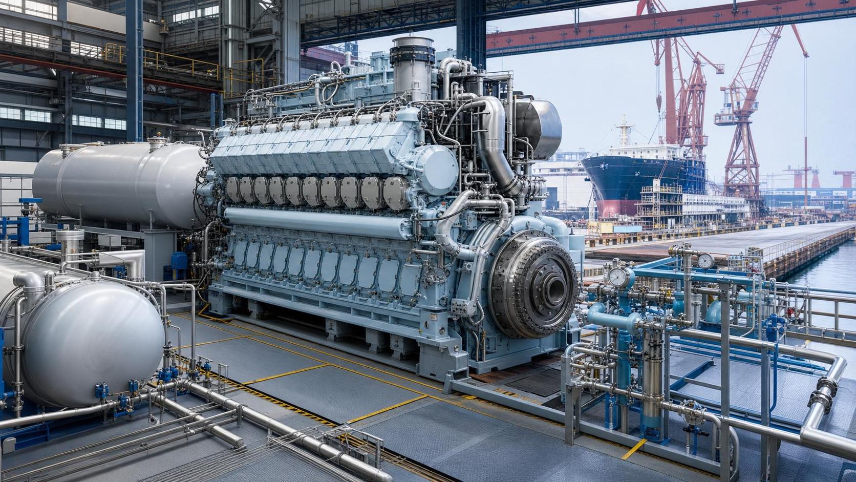 China Dual-Fuel Engine Orders Extend to 2028