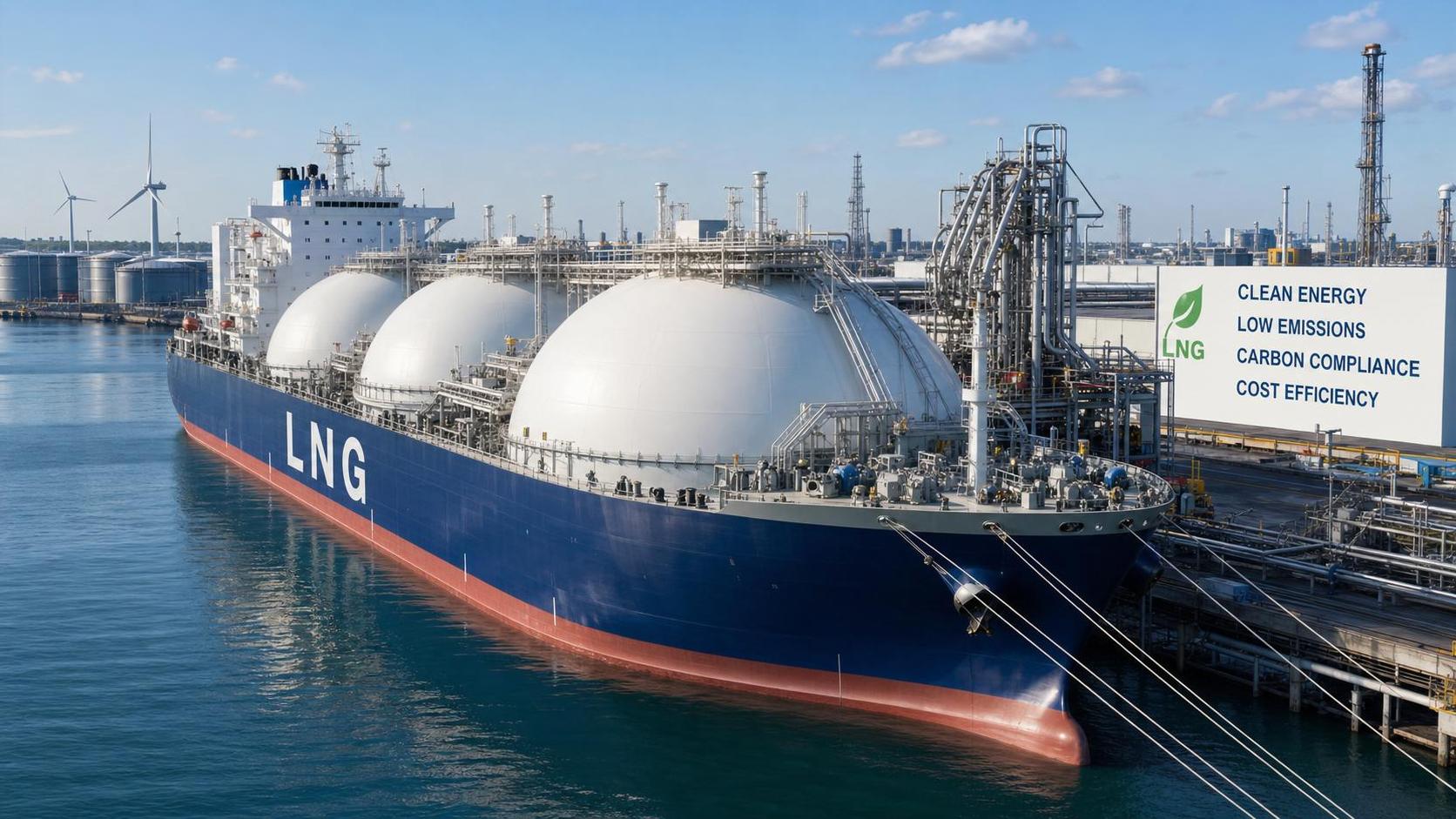 FuelEU Maritime Puts LNG Methane Slip Into Carbon Cost