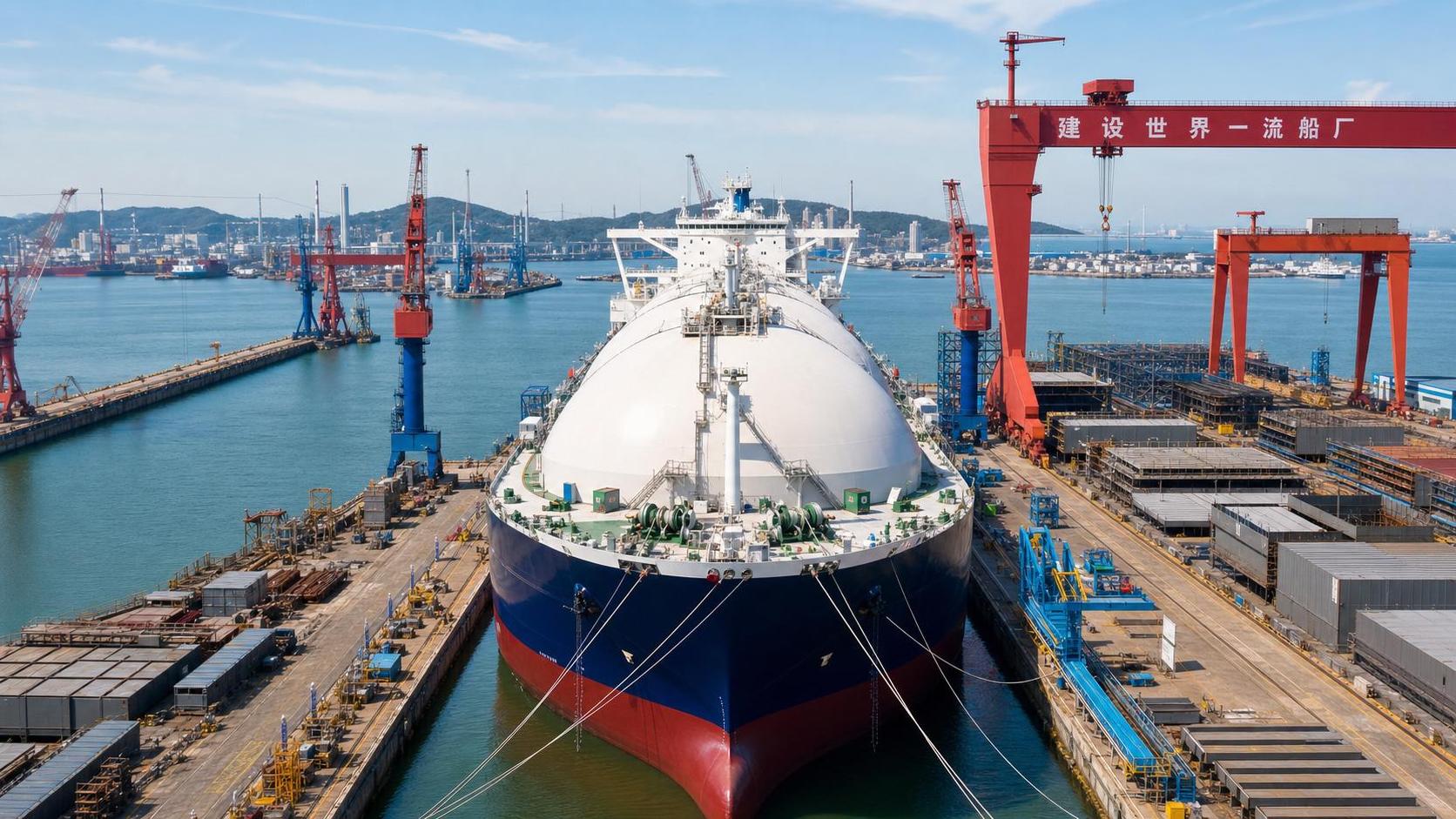 China’s 170k cbm LNG Carrier Orders Jump 52.8%