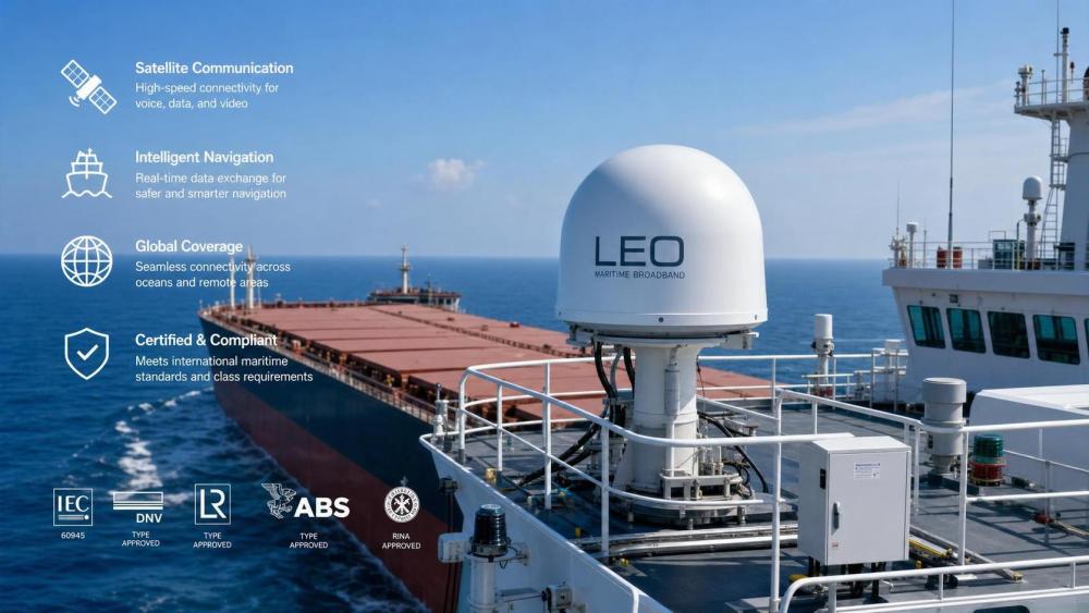 DNV Approves First Commercial LEO Maritime Terminal