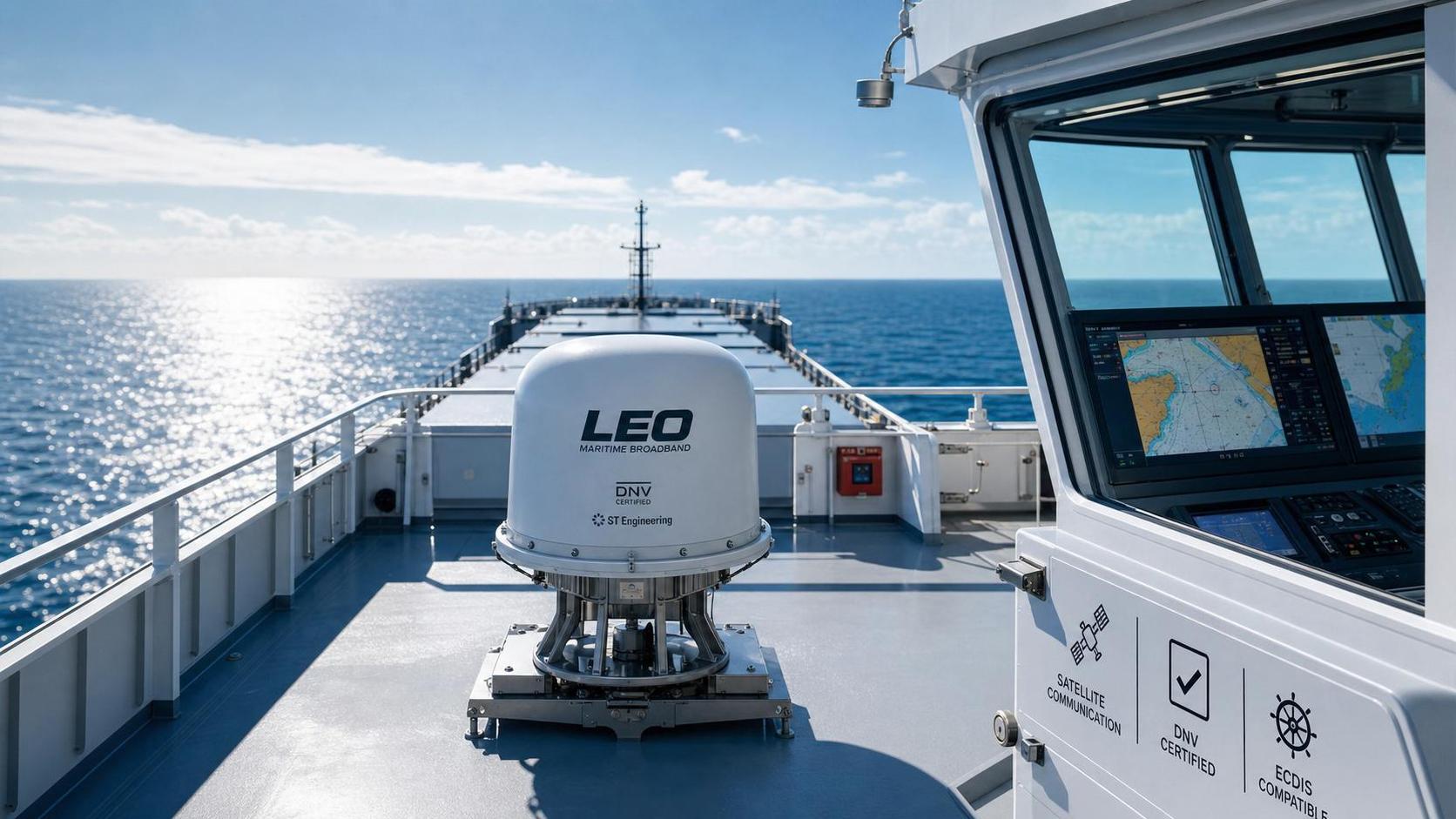DNV Approval Clears LEO Maritime Broadband Terminal