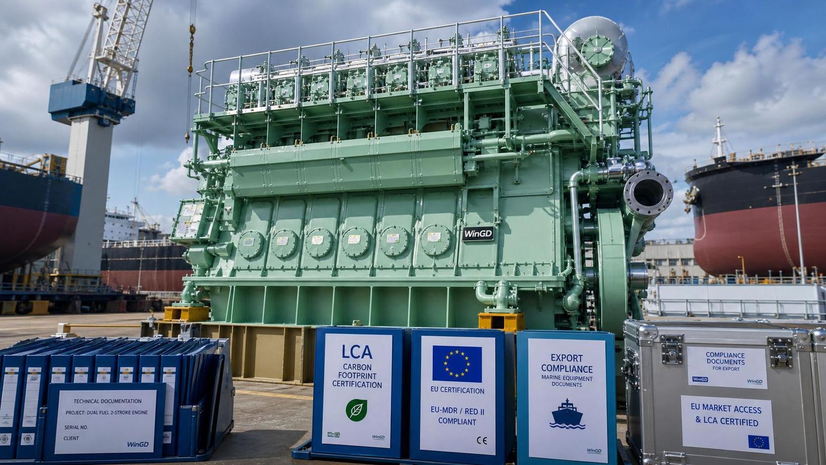 EU Mandates LCA Reports for Dual-Fuel Marine Engines