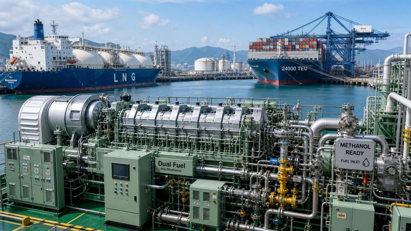 IMO Rule Takes Effect on Methanol-Ready LNG Engines