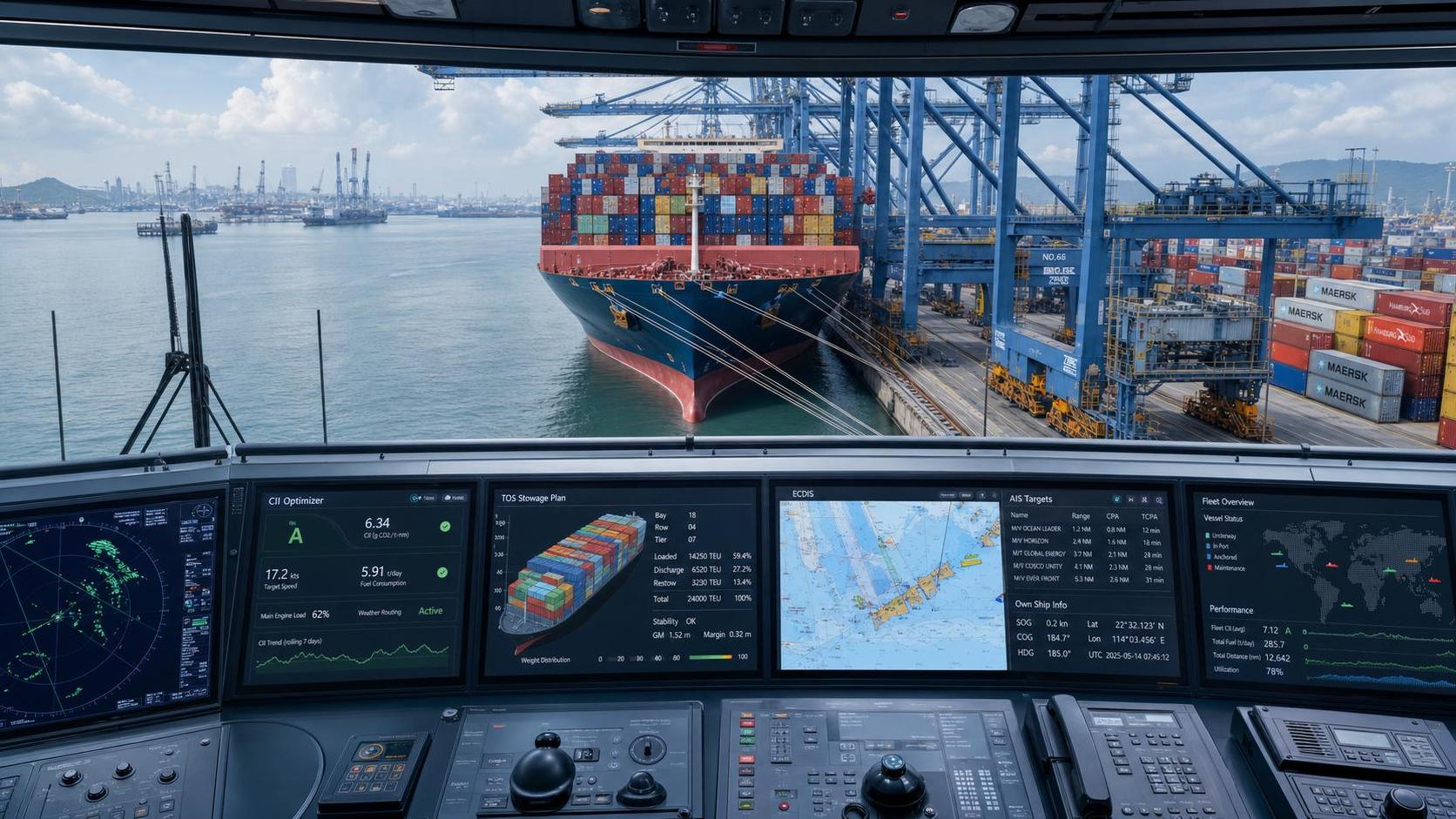 IMO Rule Takes Effect for 24,000 TEU CII AI Systems