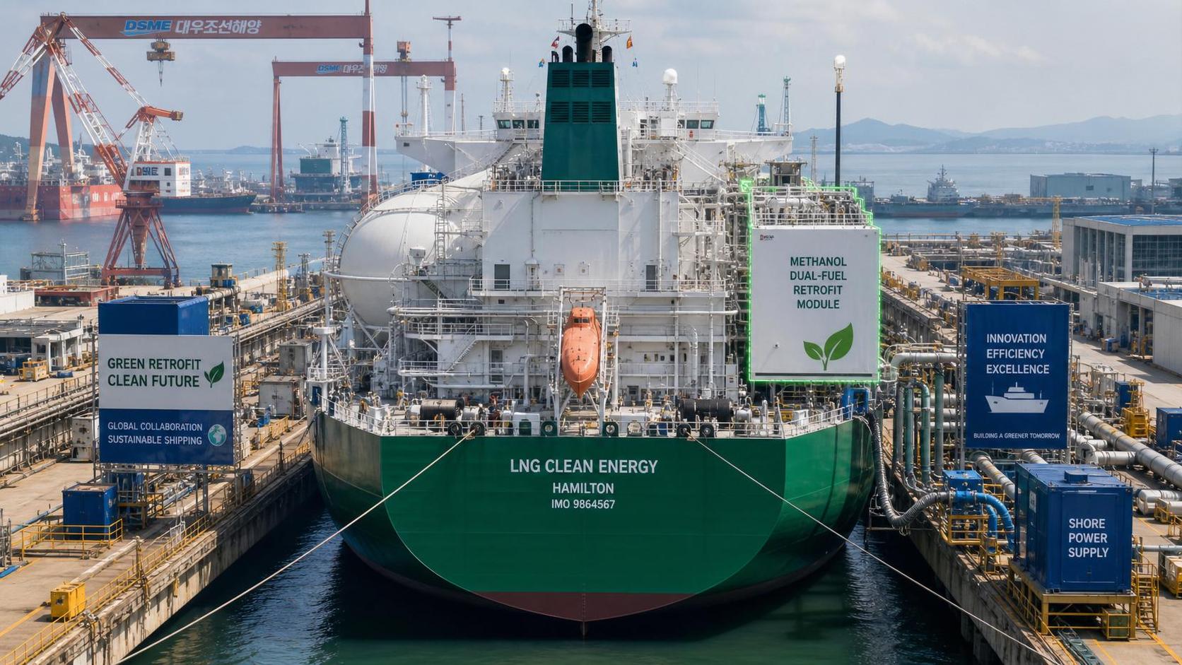 EU Launches Methanol Retrofit Aid for LNG Carriers