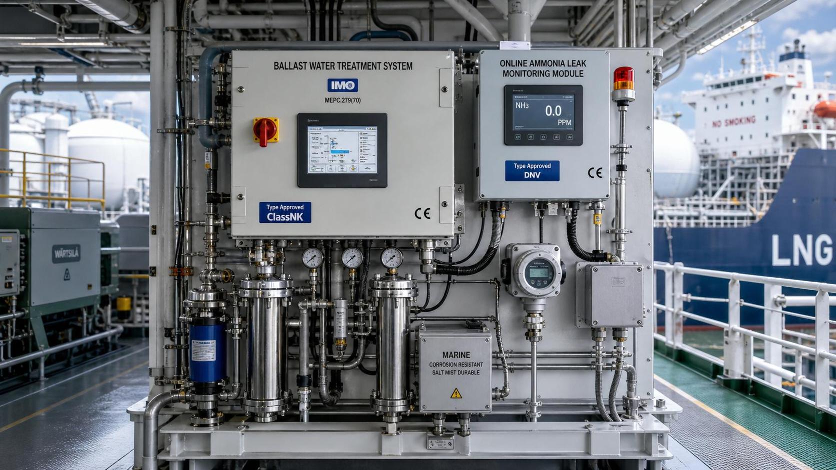 CCS Tightens BWT Type Approval for Ammonia Monitoring