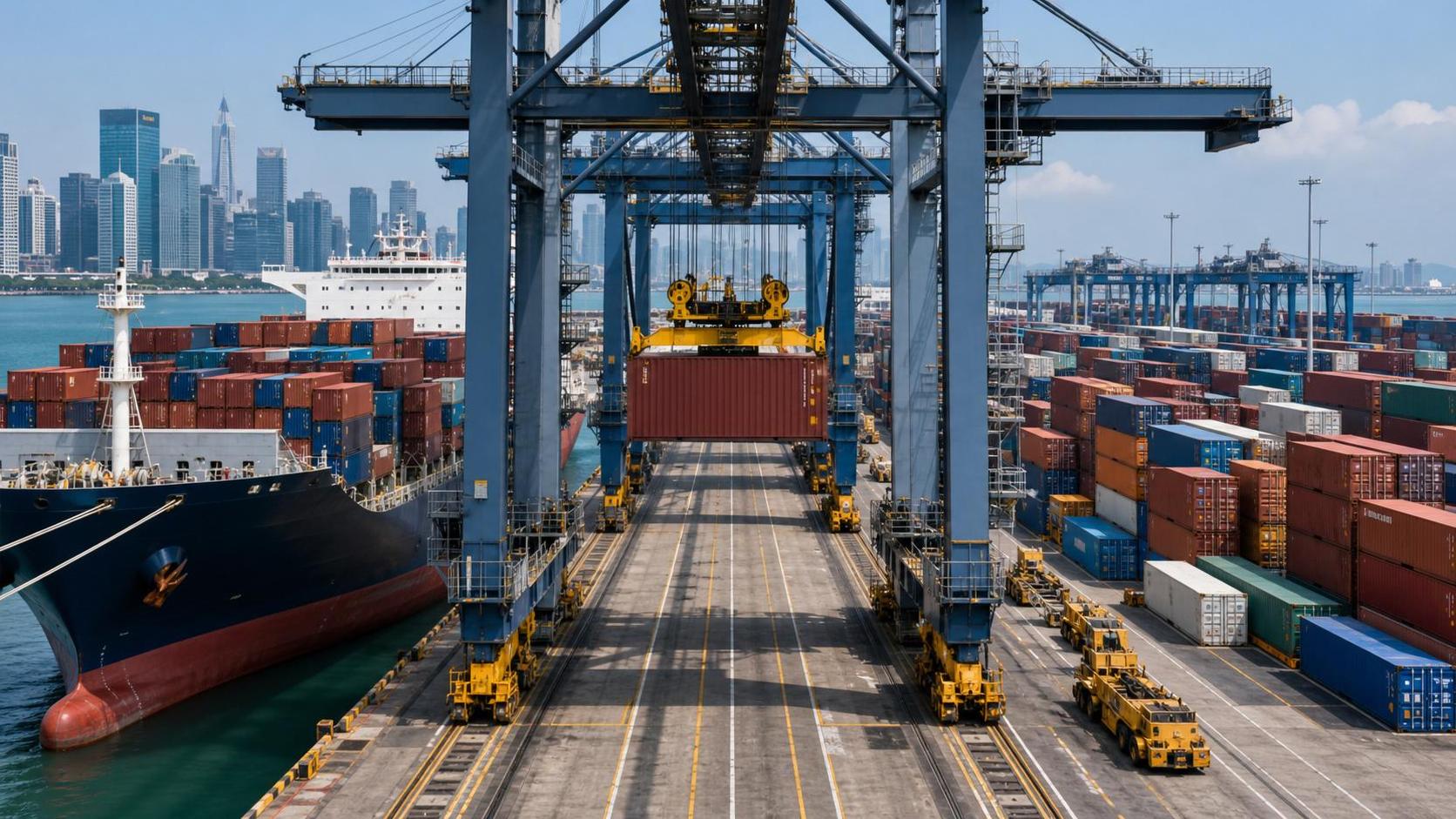 Singapore Port Sets 2027 STS Anti-sway Certification Bar