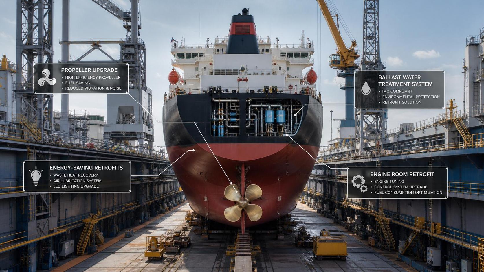 Vessel Retrofitting Design: Cost Triggers and Payback Factors