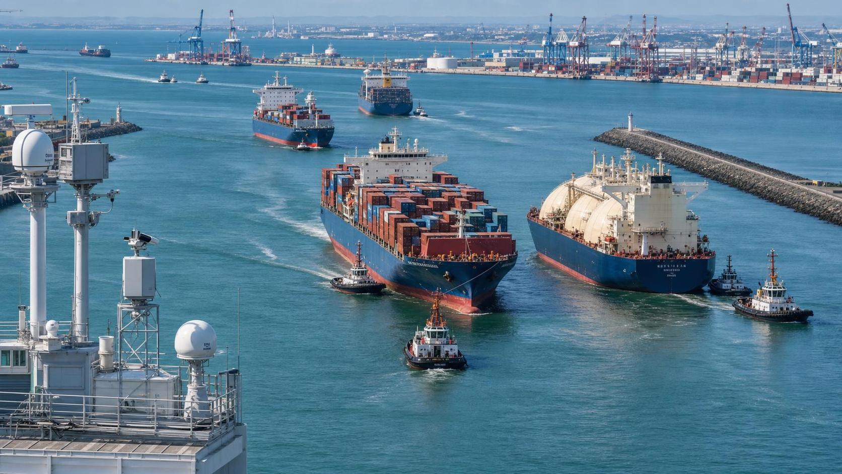 How Port Vessel Traffic Systems Reduce Near-Miss Risk in Busy Harbors