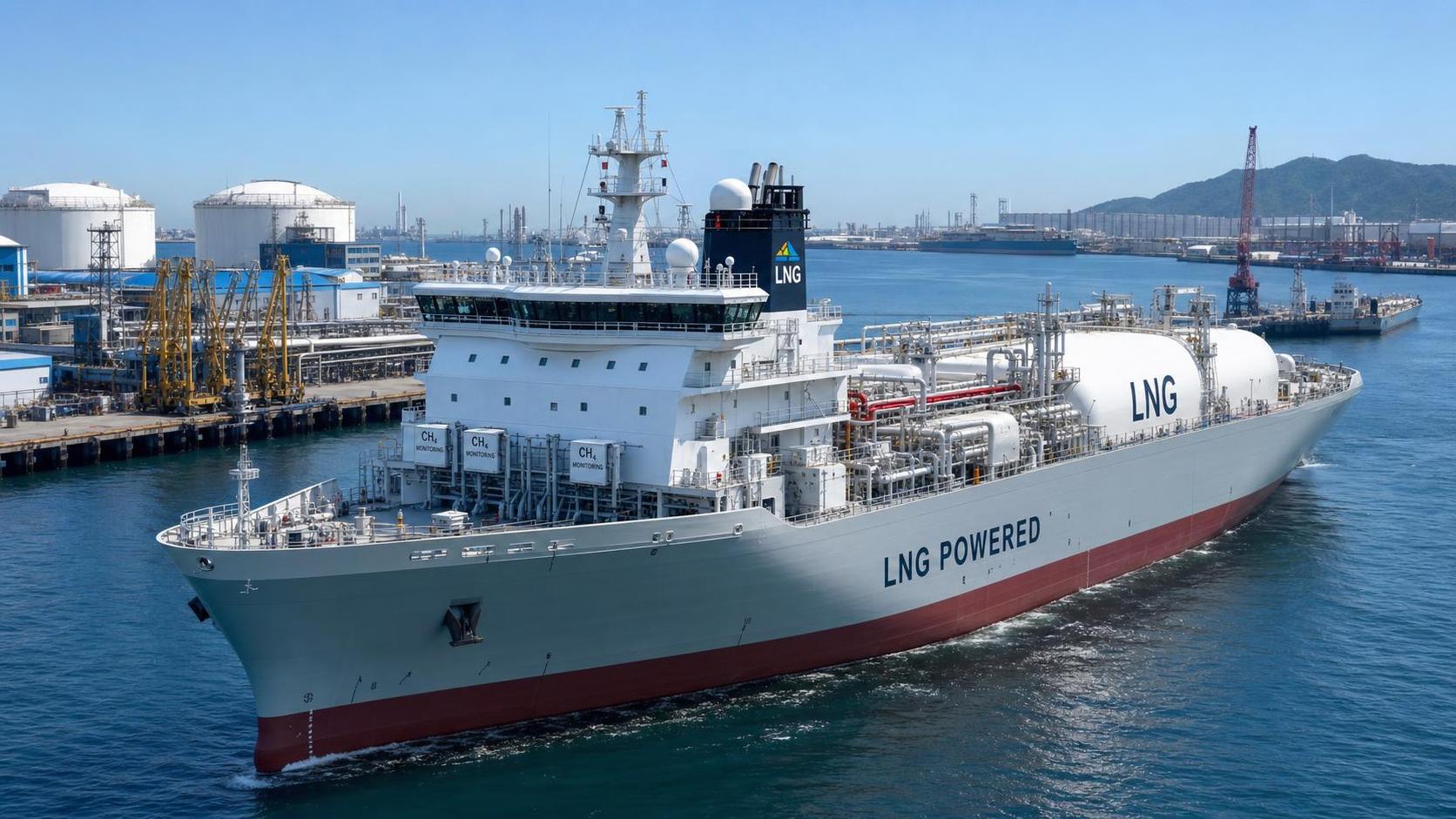 IMO Methane Monitoring Rule Nears 2026 LNG Ship Deadline