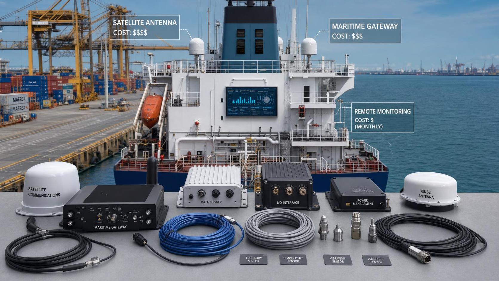 Maritime Telemetry Cost Breakdown: Hardware, Data, and Maintenance