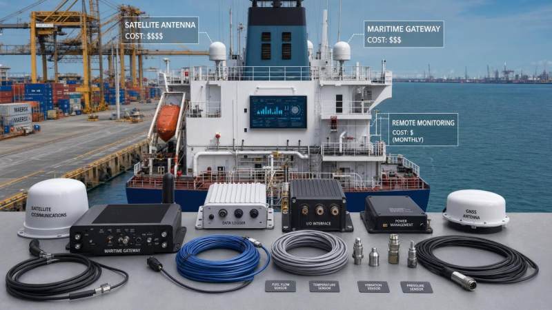 Maritime Telemetry Cost Breakdown: Hardware, Data, and Maintenance