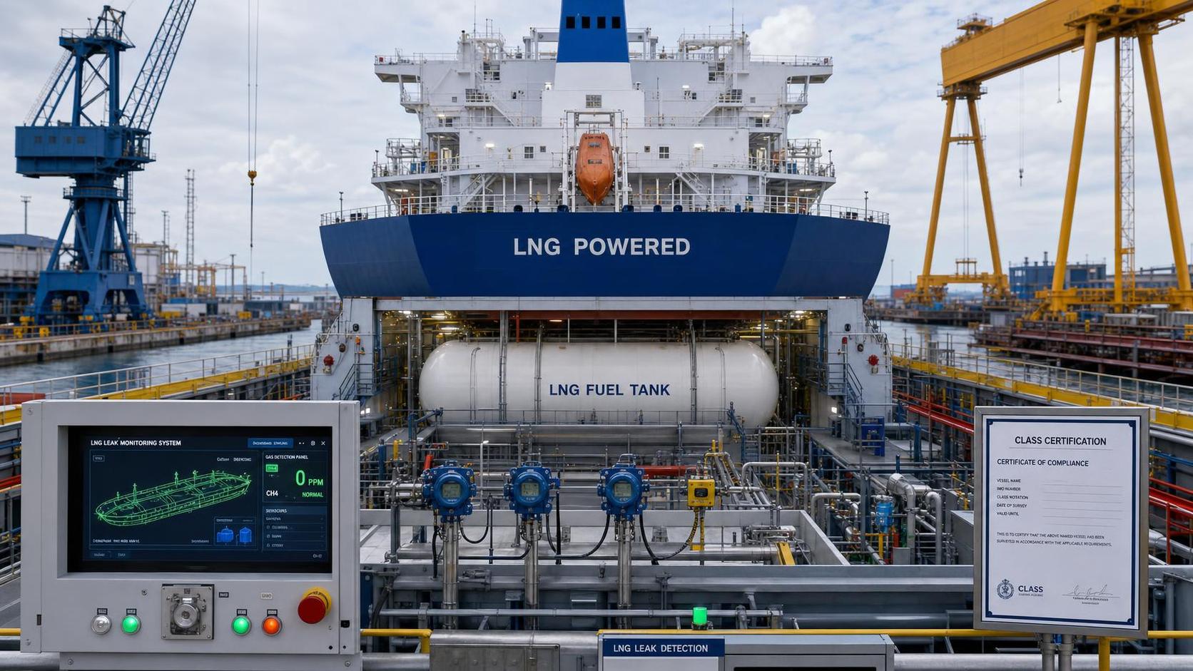 IMO Rule Takes Effect: LNG Leak Monitoring Becomes Mandatory