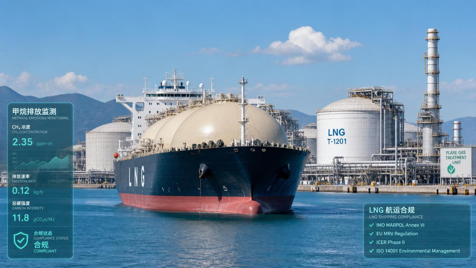 IMO Sets 2027 LNG Methane Reporting Rule
