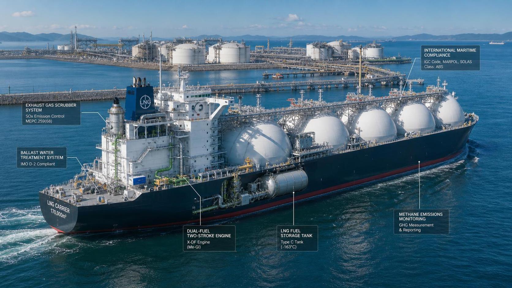 IMO MEPC 85 Adopts LNG Methane Reporting Rule